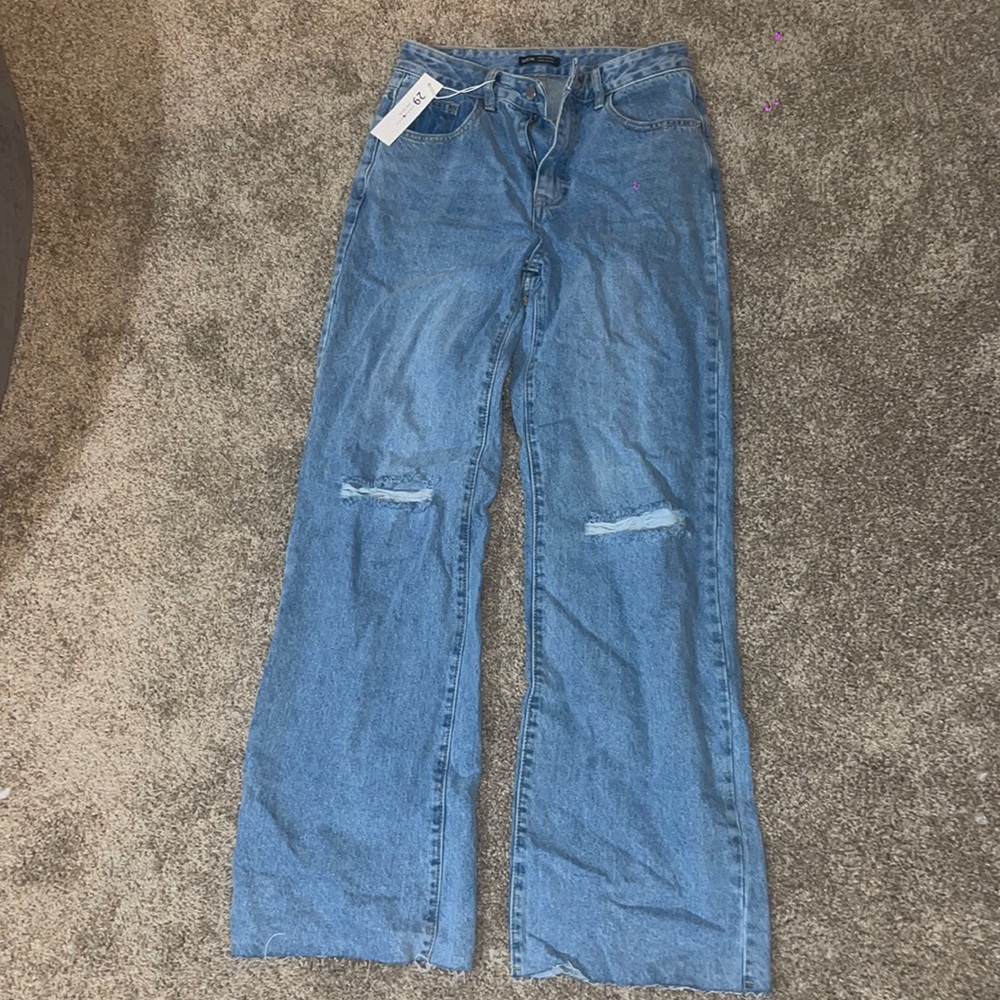 90s ripped jeans